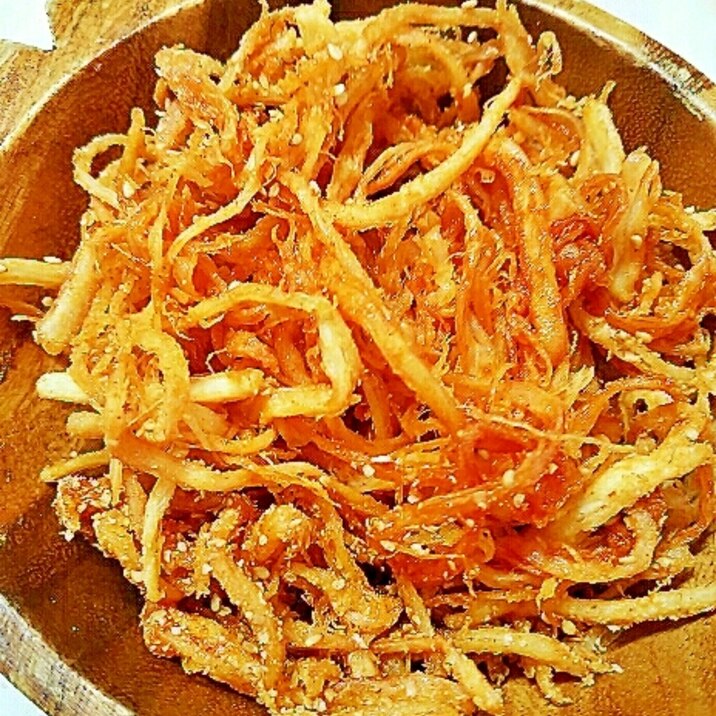 ソフトさきいかの韓国風おつまみ レシピ 作り方 By ひまわりれんこ 楽天レシピ